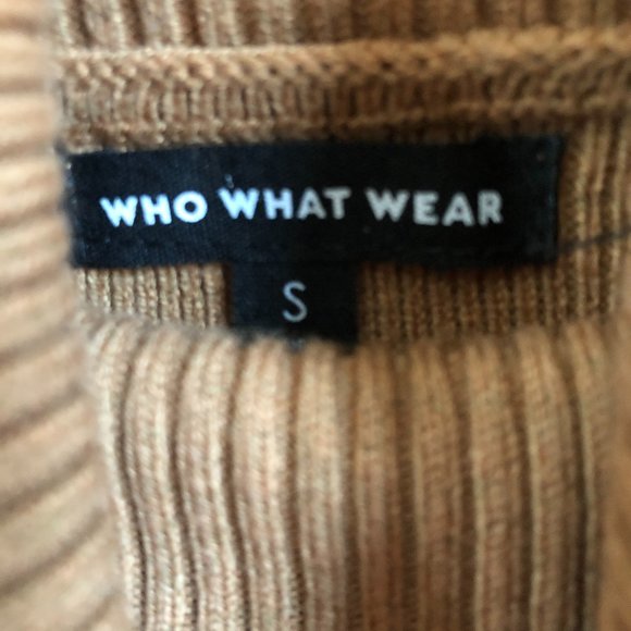 Women's Puff Long Sleeve Sweater Dress - Picture 3 of 4